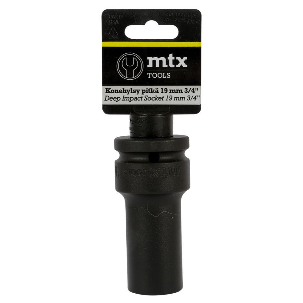 MTX Tools krafthylsa lång 3/4"