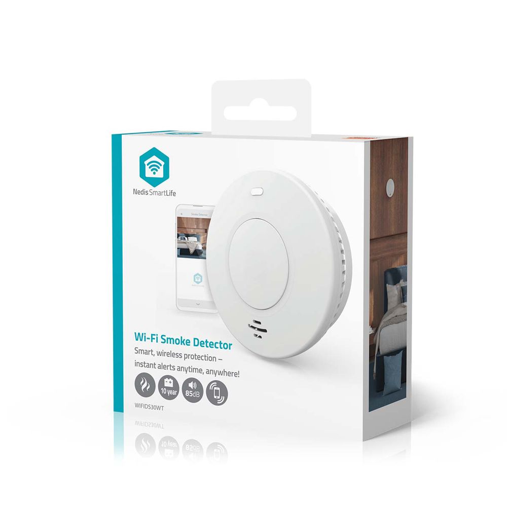 Nedis SmartLife Wifi suitsuandur 10-aastase akuga