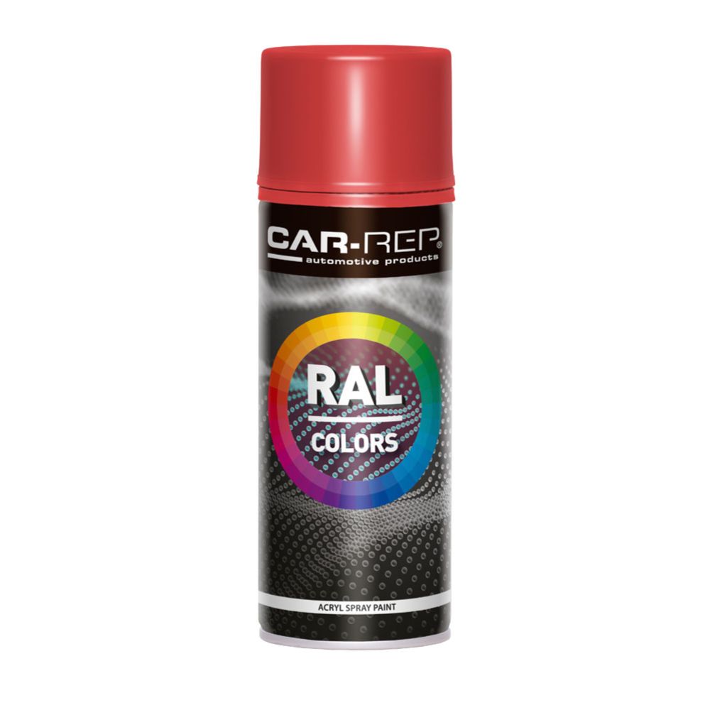 CAR-REP sprayfärg akryl RAL3000 mörkröd 400 ml