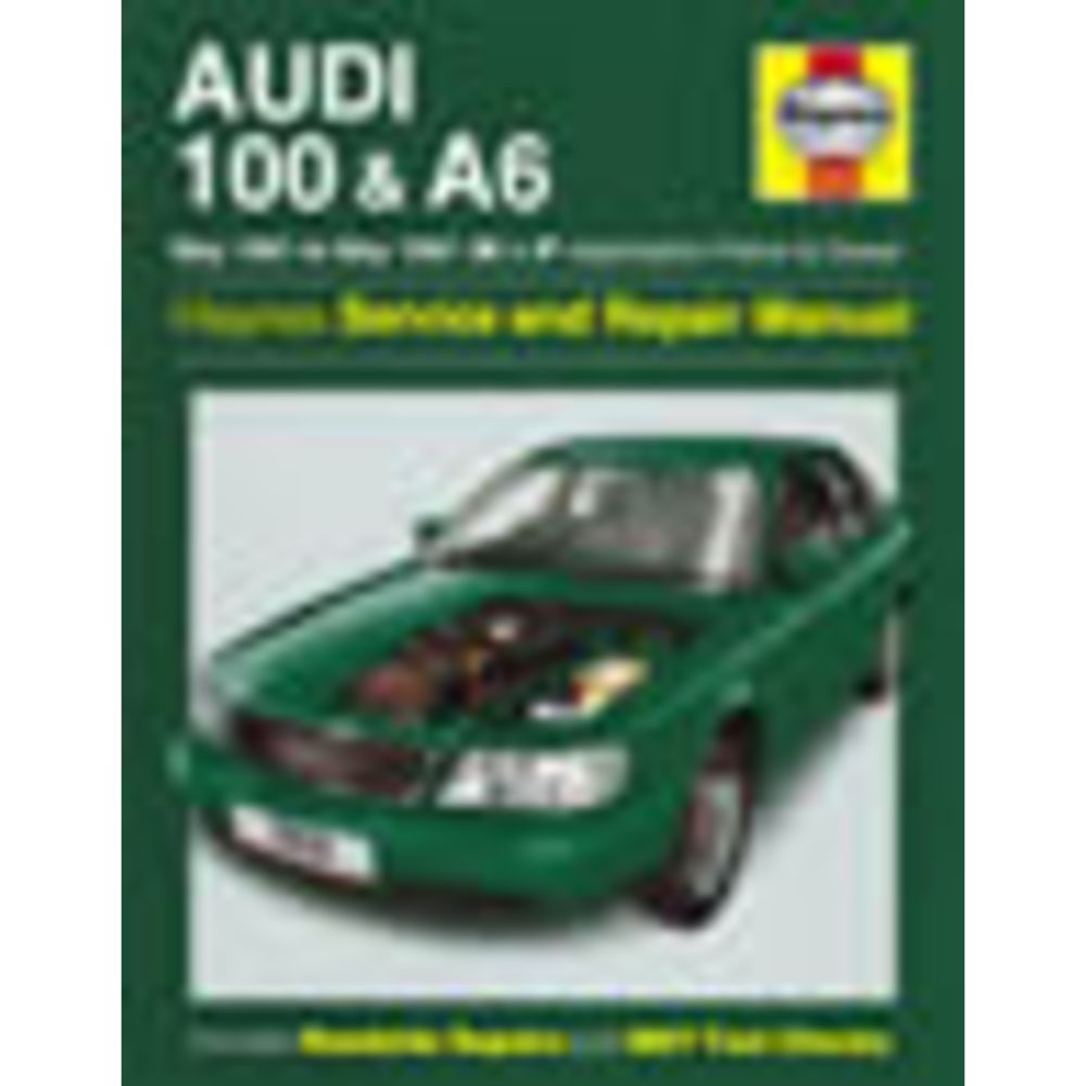 Korjausopas Audi 100/A6 91-97 englanninkielinen