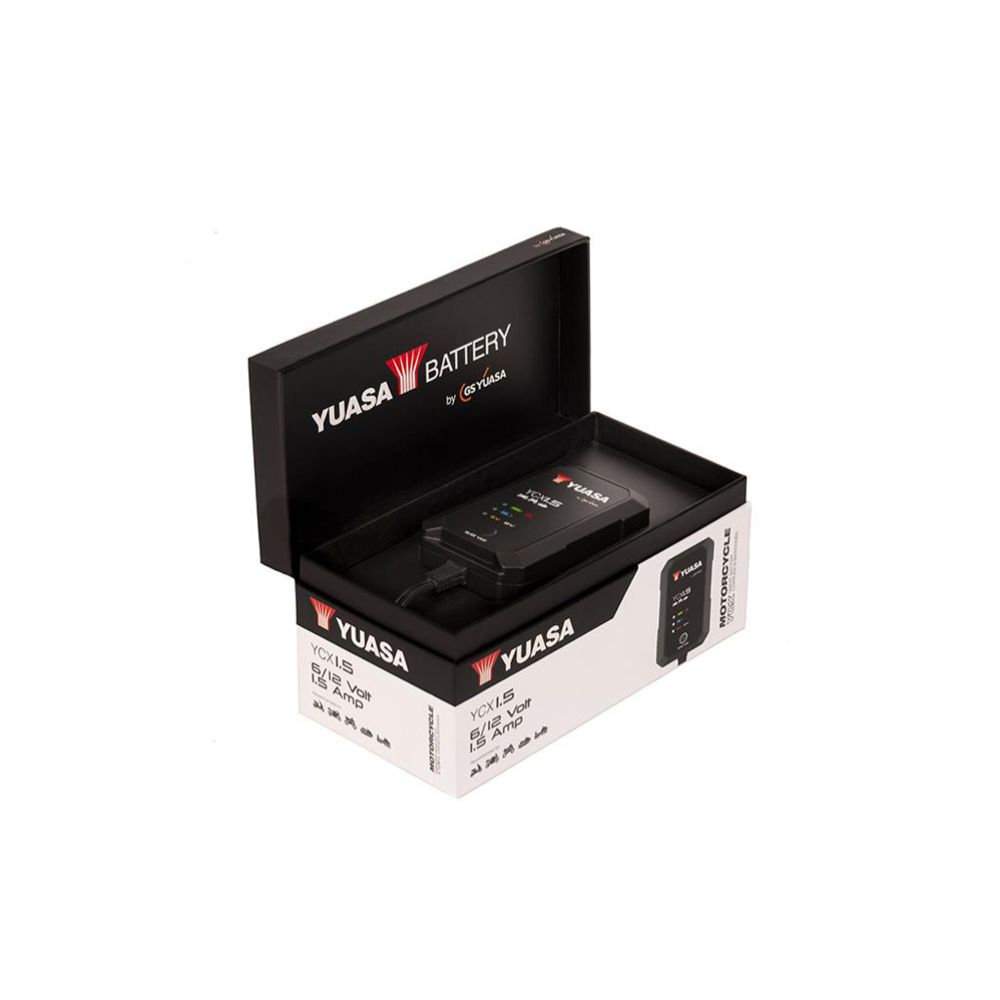Yuasa YCX1.5 6/12V 1.5A akkulaturi