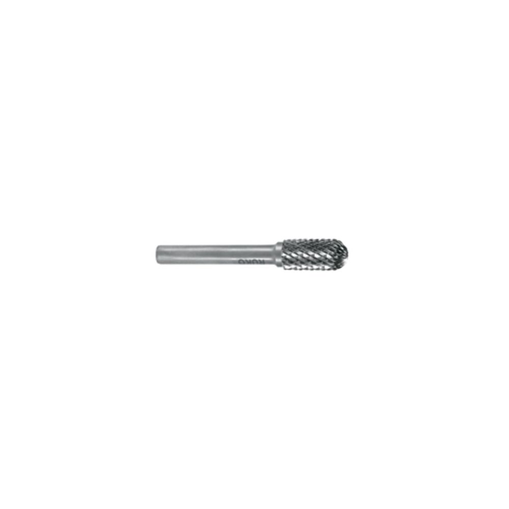 Ruko hårdmetallfil cylindrisk rundad topp 8 mm