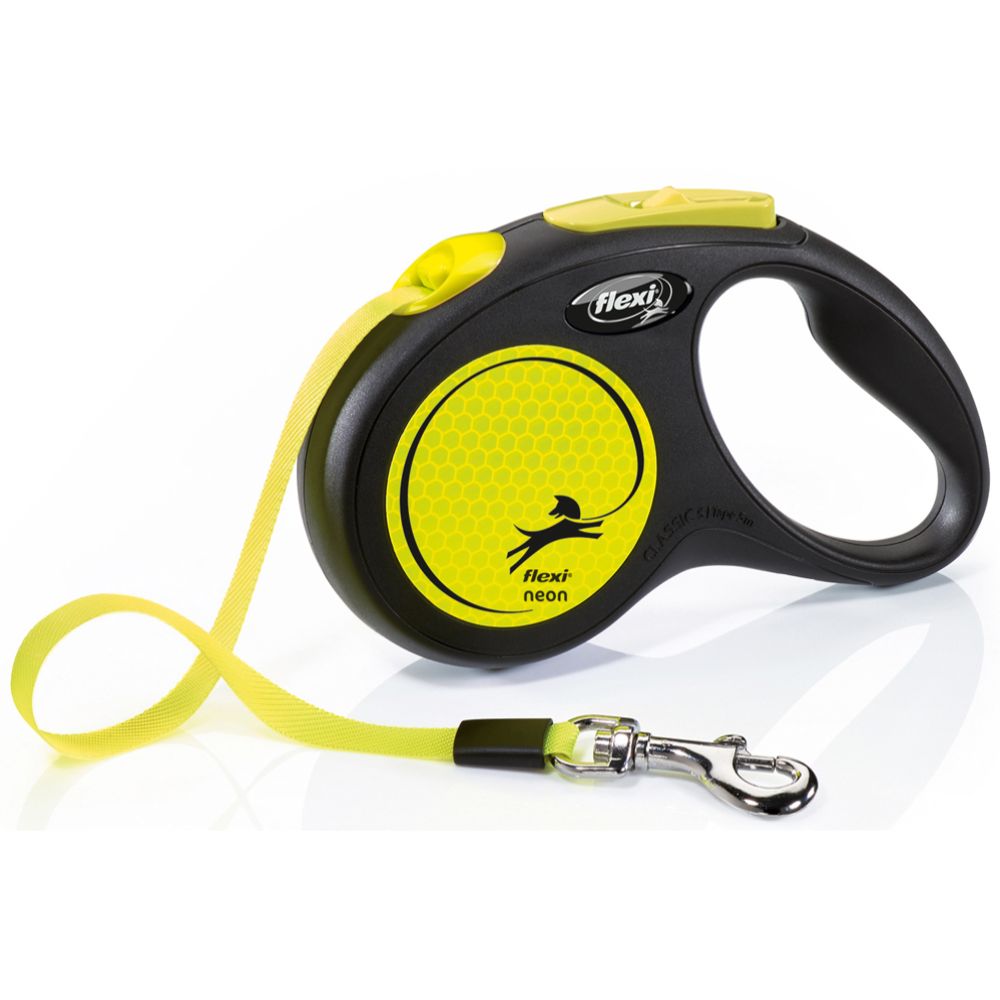 Flexi New Neon S nauha 5m keltainen