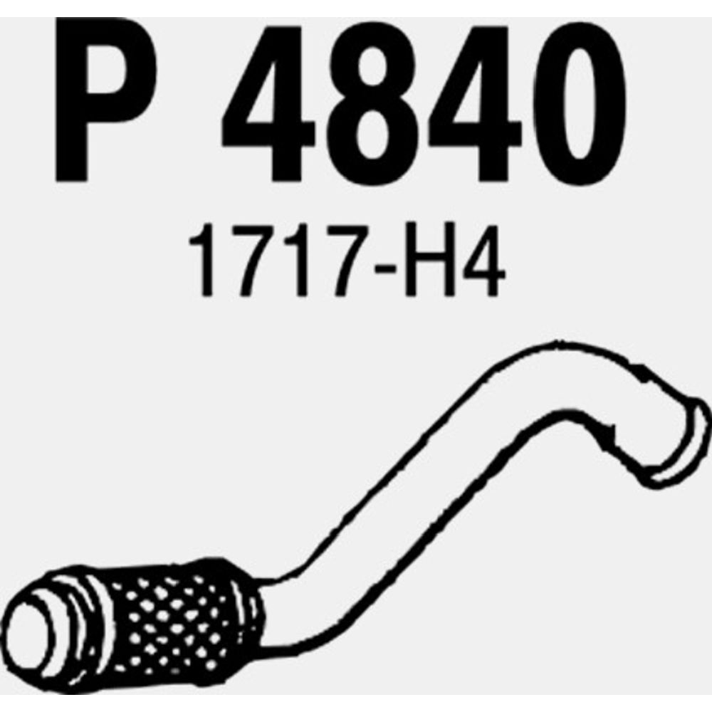 Avgasrör 14-4802