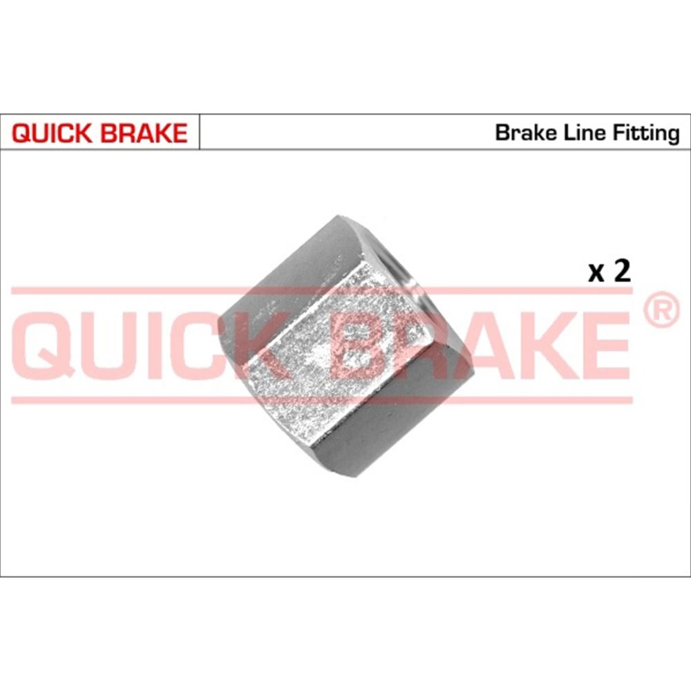 Jarruputkiliitin M10x1x5 pari E