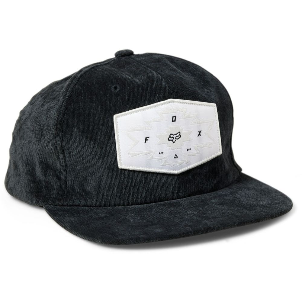 Fox Full Flux Snapback keps svart