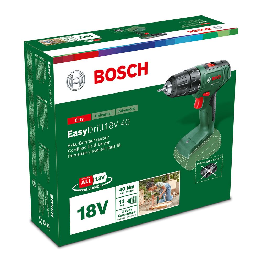 Bosch EasyDrill akkuporakone 18 V SOLO