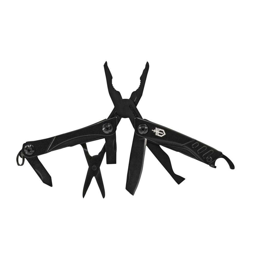 Gerber Dime mini multiverktyg med nyckelring svart