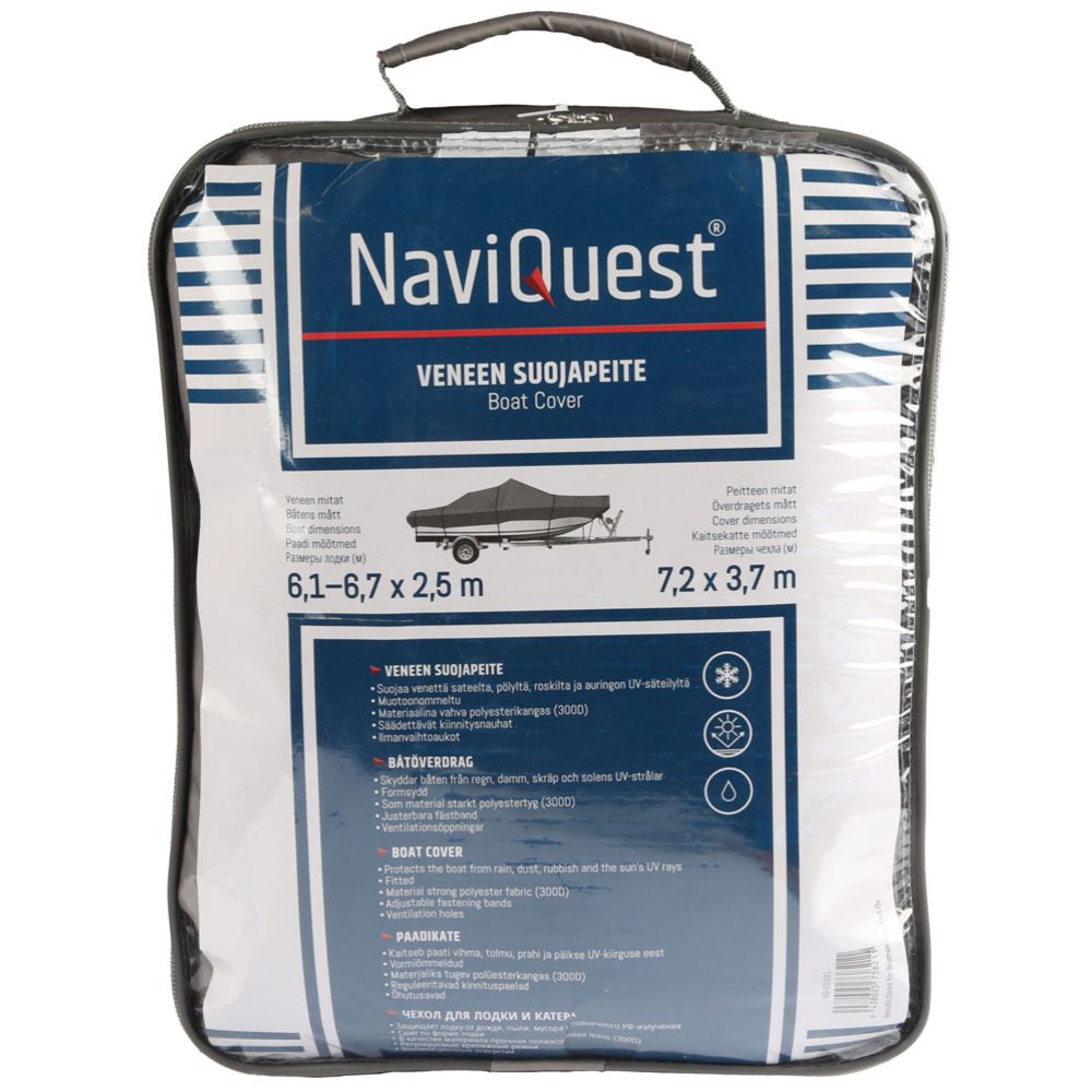 Naviquest veneen suojapeite, 610-670 x 250 cm
