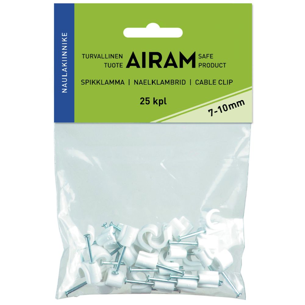 Kabelklammer TC 7–10 mm 25 st.