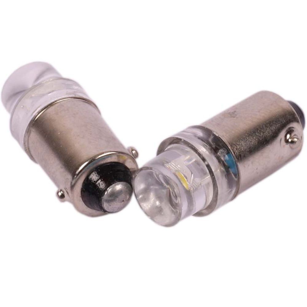 BA9s LED-polttimopari kirkas 12V EI TIELIIKENTEESEEN