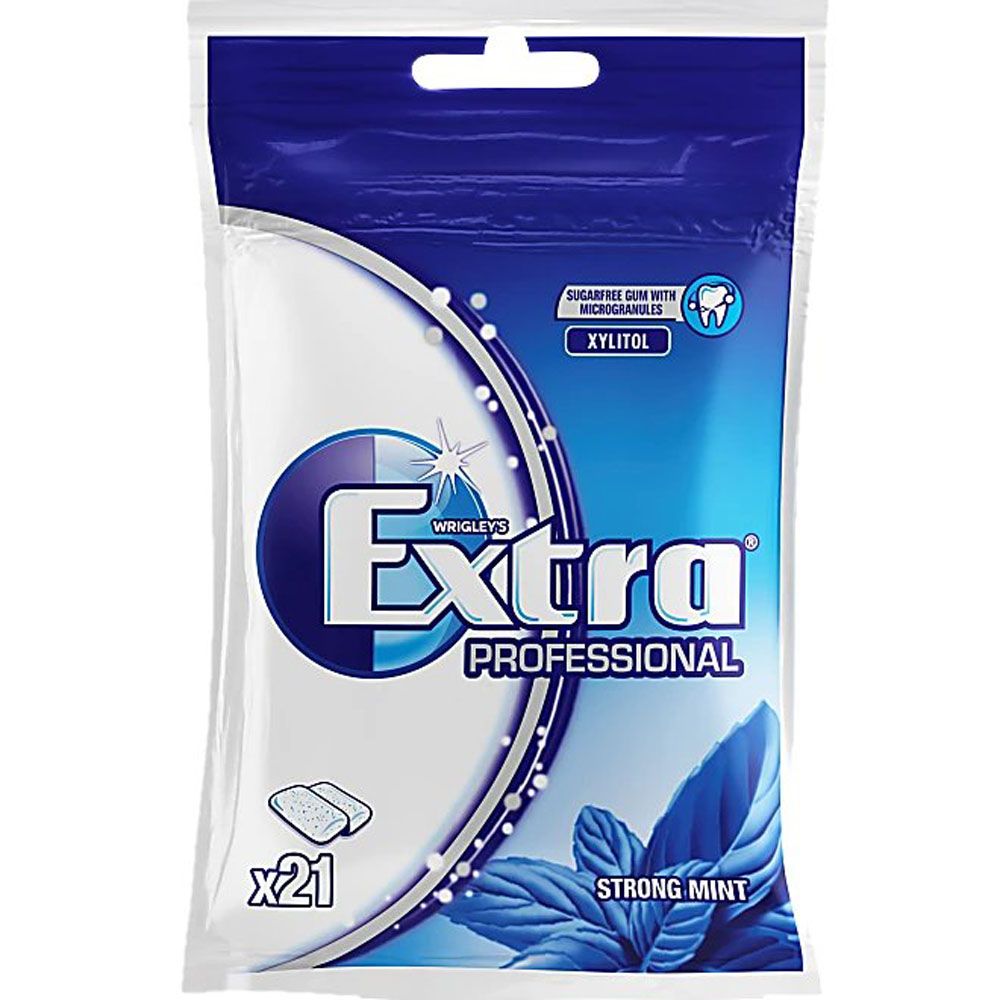 Extra Prof tuggummi strongmint 29 g