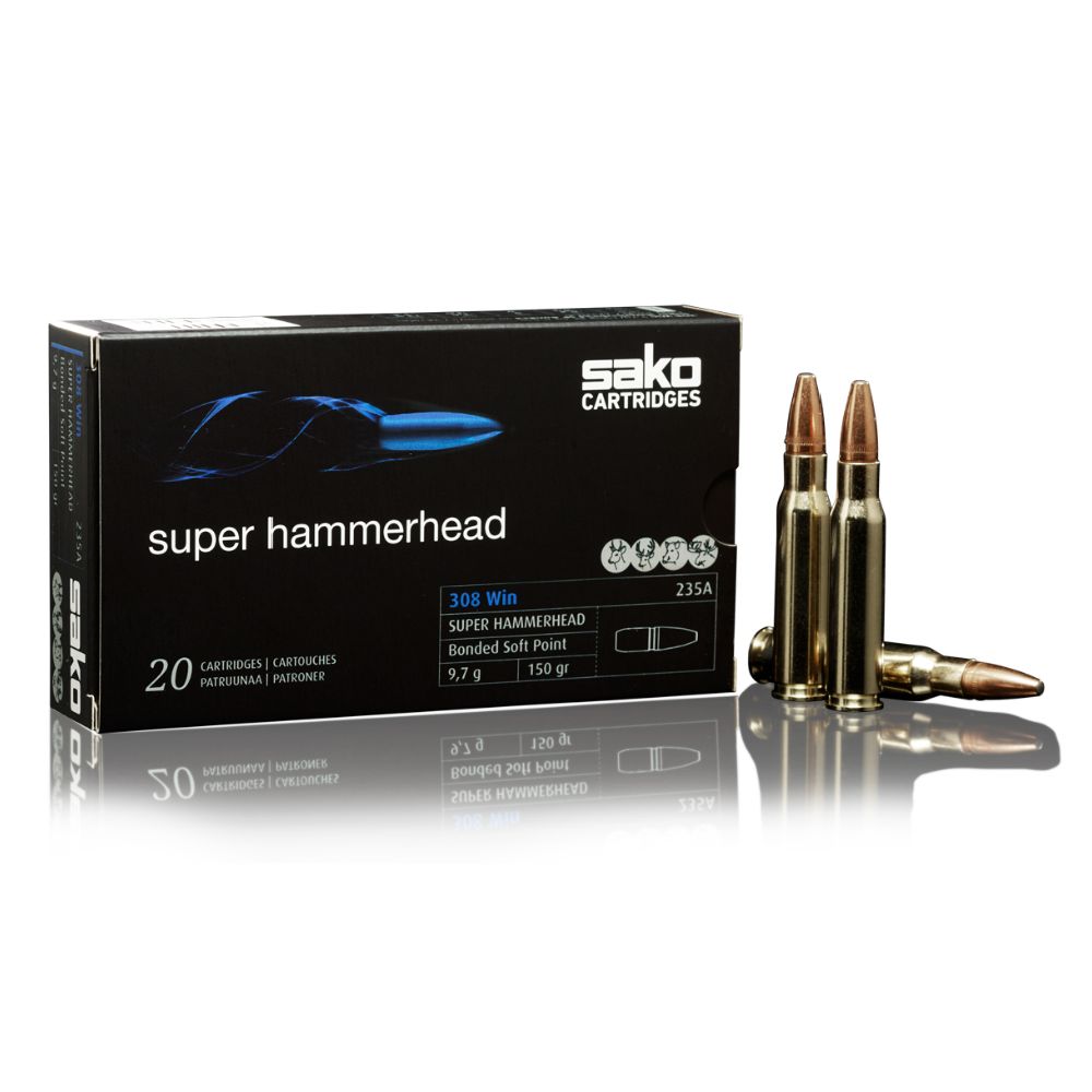 Sako Super Hammerhead .308 Win 9,7 g/ 150 gr 20 kpl