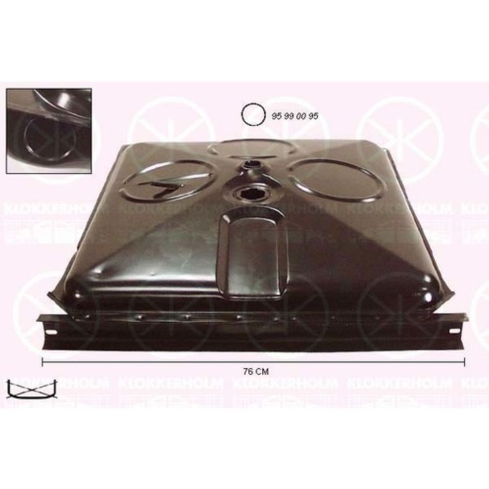 Polttoainetankki 95-60008
