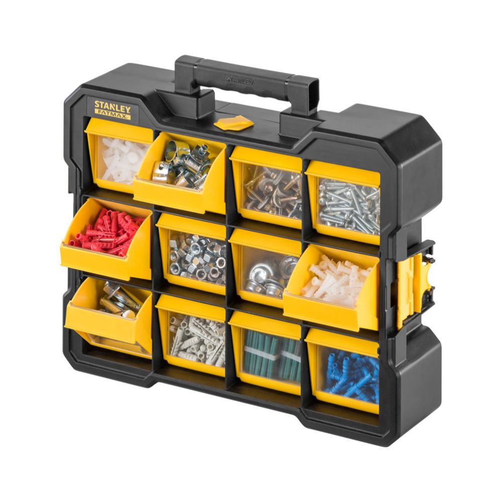 Stanley Fatmax sortimentlåda med vändbara fack 450 x 357 x 116 mm