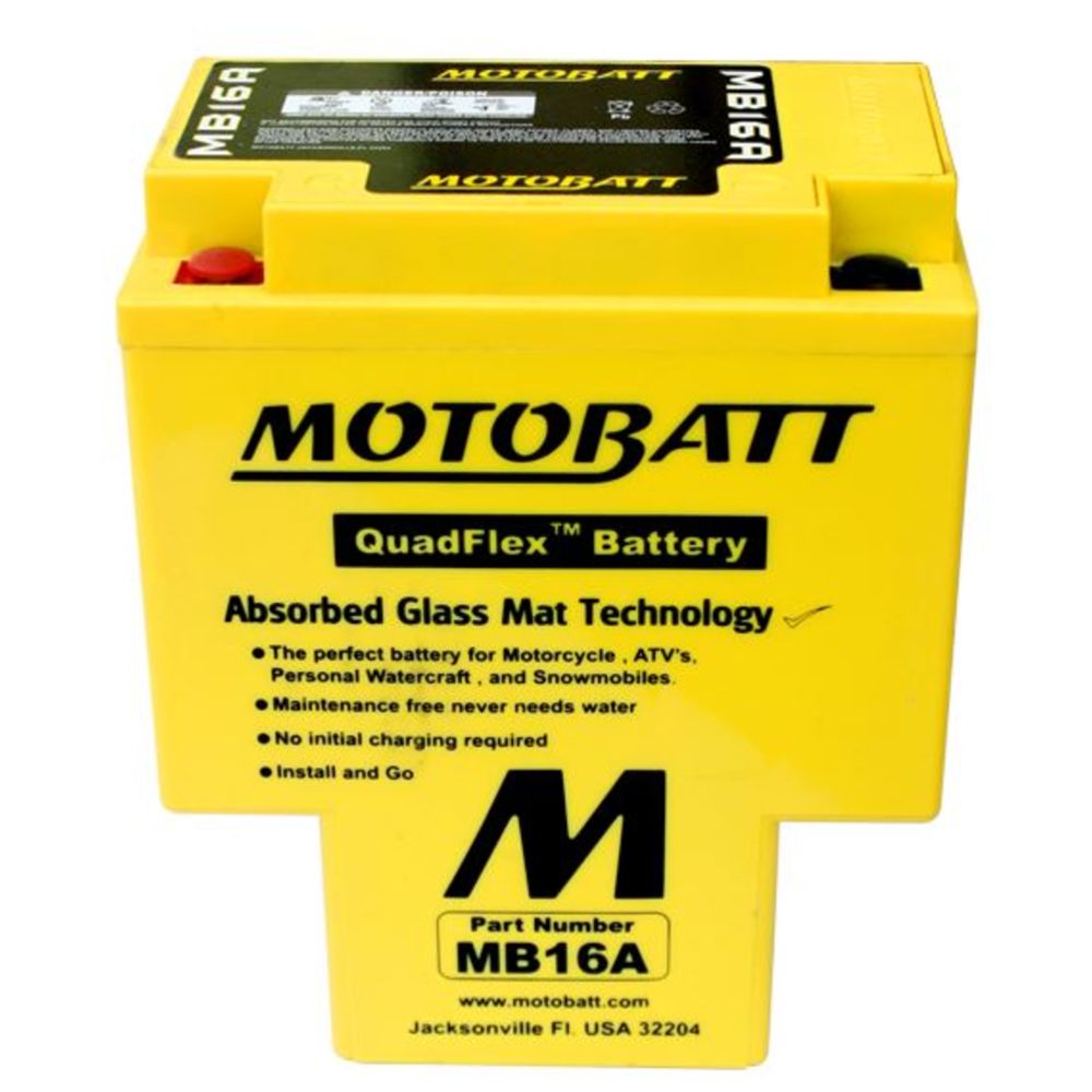 Motobatt mp-akku 12 V 19 Ah MB16A