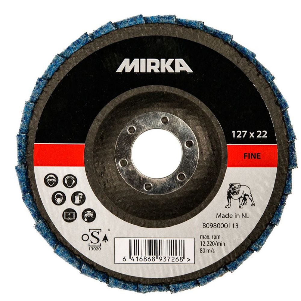 Mirka kiillotuslamellilaikka hieno 125 mm