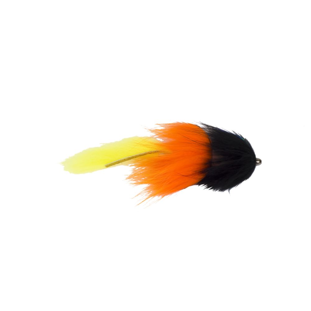 SpinTube Pike 35 g hitaasti uppoava heittoperho musta/oranssi/keltainen