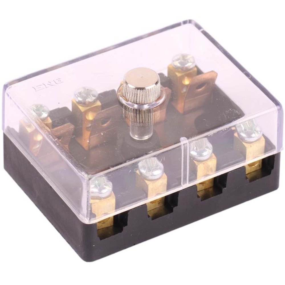 Säkringsdosa för 4 porslinsäkringar