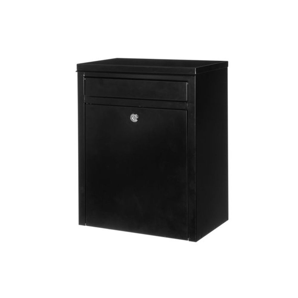 Tarmo TPL19 lukollinen postilaatikko musta