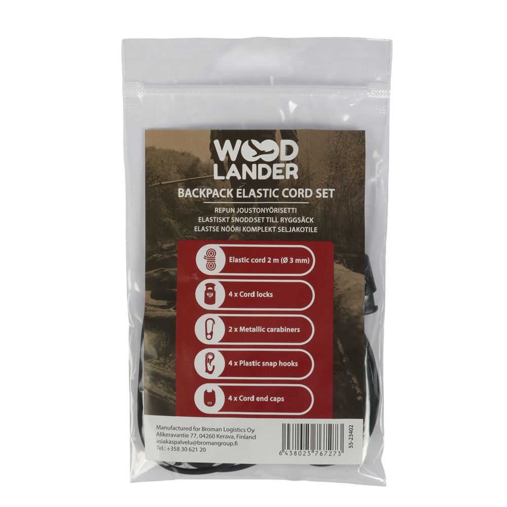 Woodlander elastiska ryggsäcksband