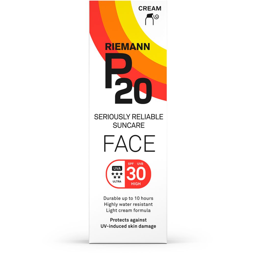 P20 FACE SPF30 cream aurinkovoide kasvoille 50 g