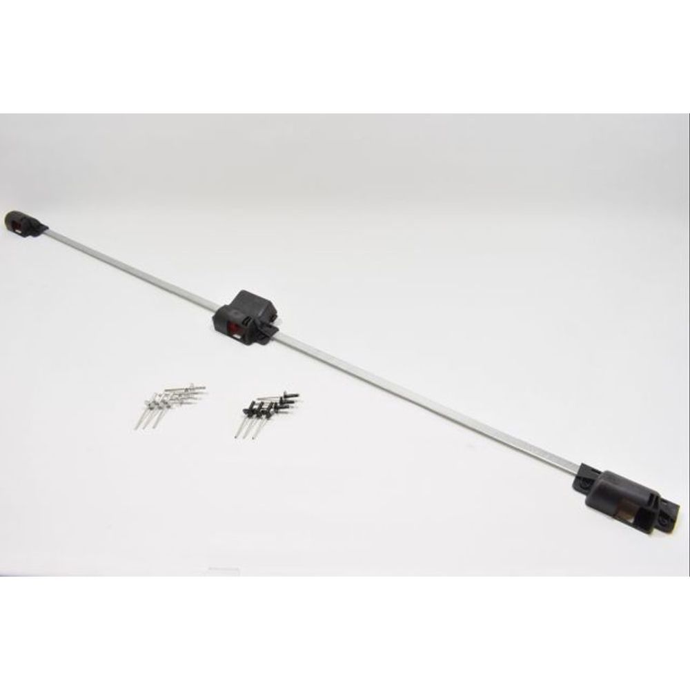 Hapro 35545 BASIC SYSTEM B centrallåsmekanism 3P XL 1527 mm (inkl. popnitar)