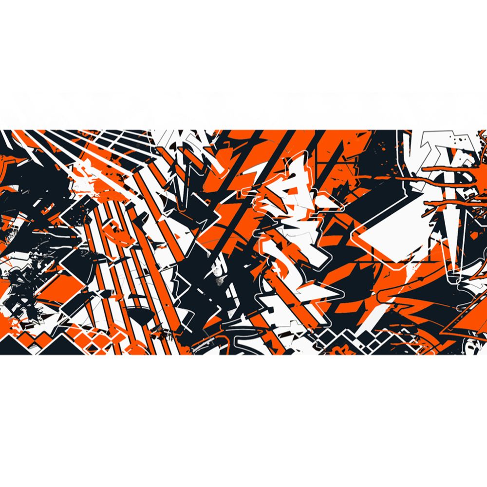 Stunt Freaks Team Graphic tape Big Mesh Orange