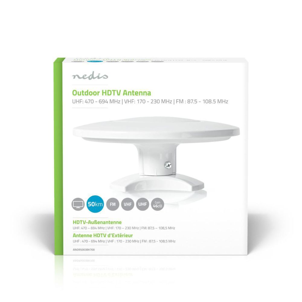 Nedis UFO DVB-T/T2-antenn 28 dB