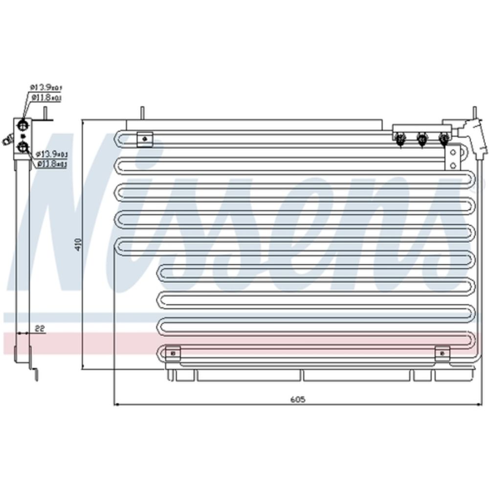 Kliimaseadme kondensaator 30-8378