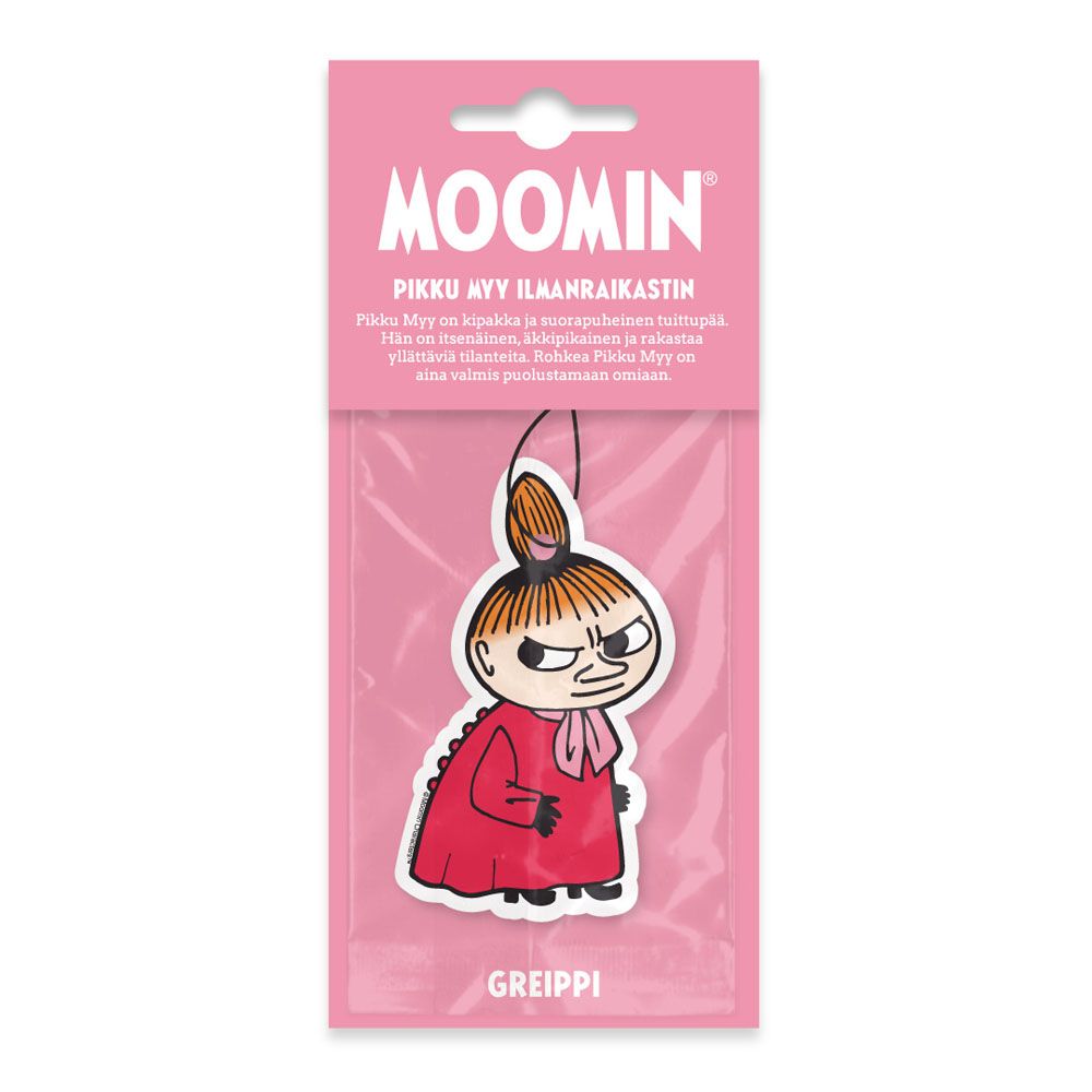 Moomin Pikku Myy ilmanraikastin pinkki greippi