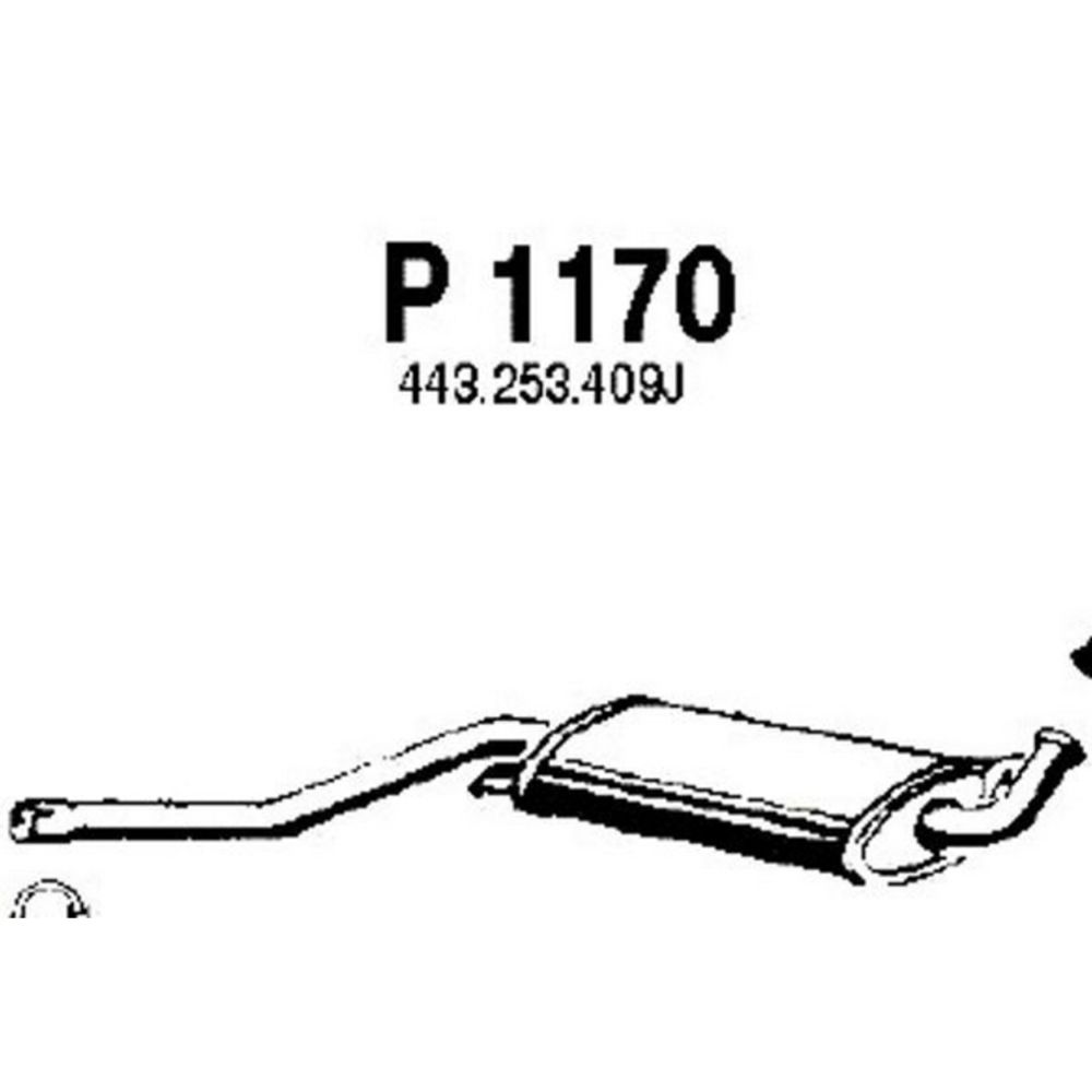 Keskiäänenvaimentaja 14-1170