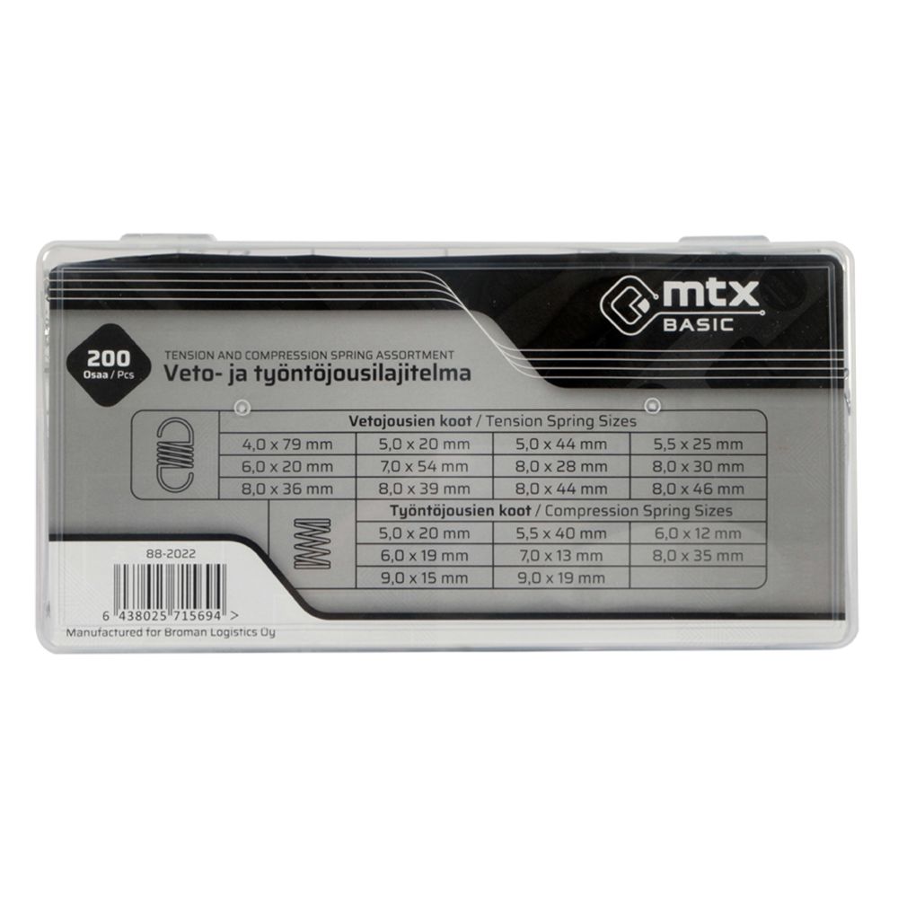 MTX Basic jousilajitelma 200 osaa