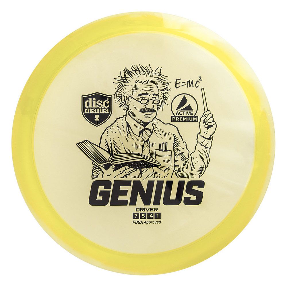 Discmania Active Premium Genius kaugmaaketas, kollane
