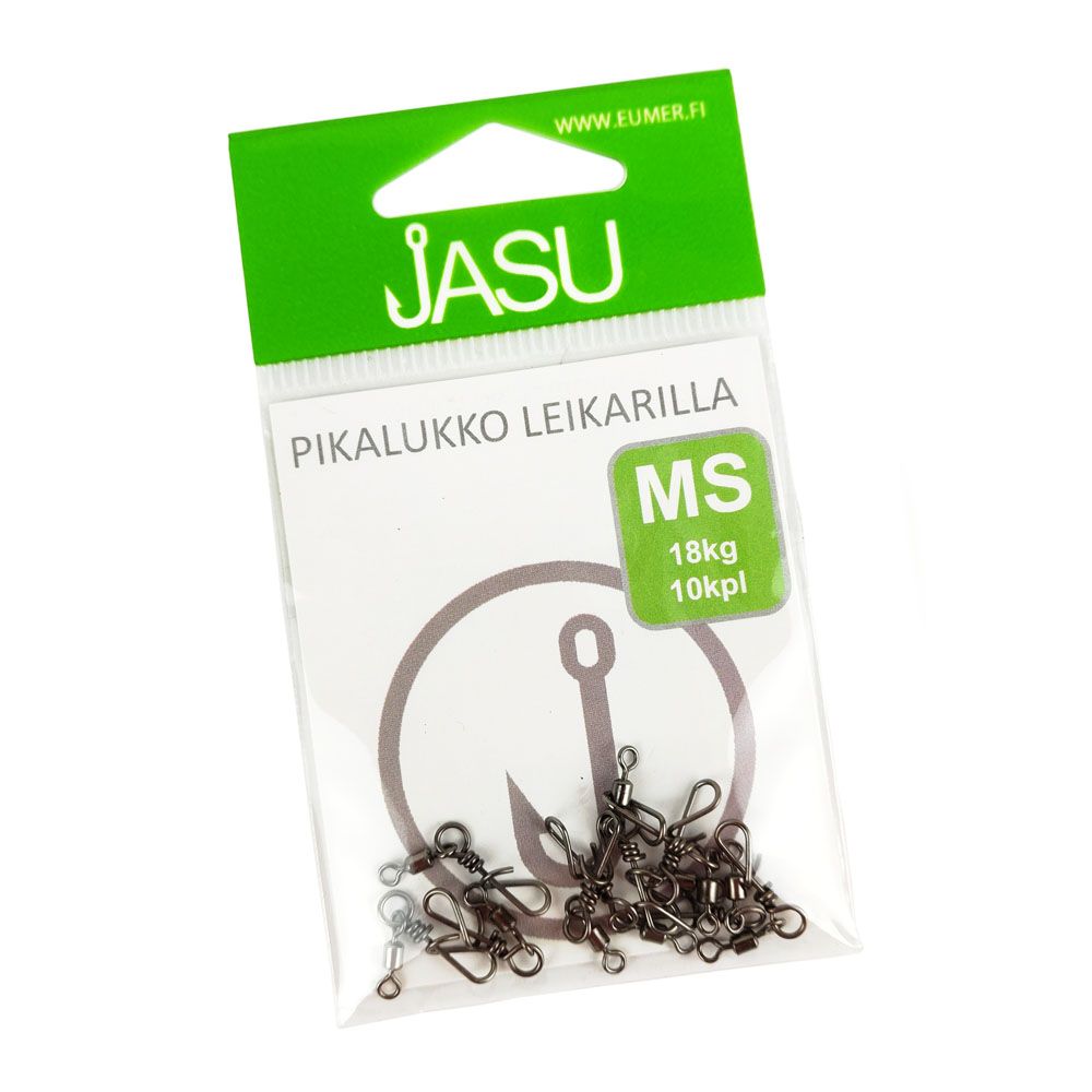 Jasu kiirlukk pöörliga S 10 tk