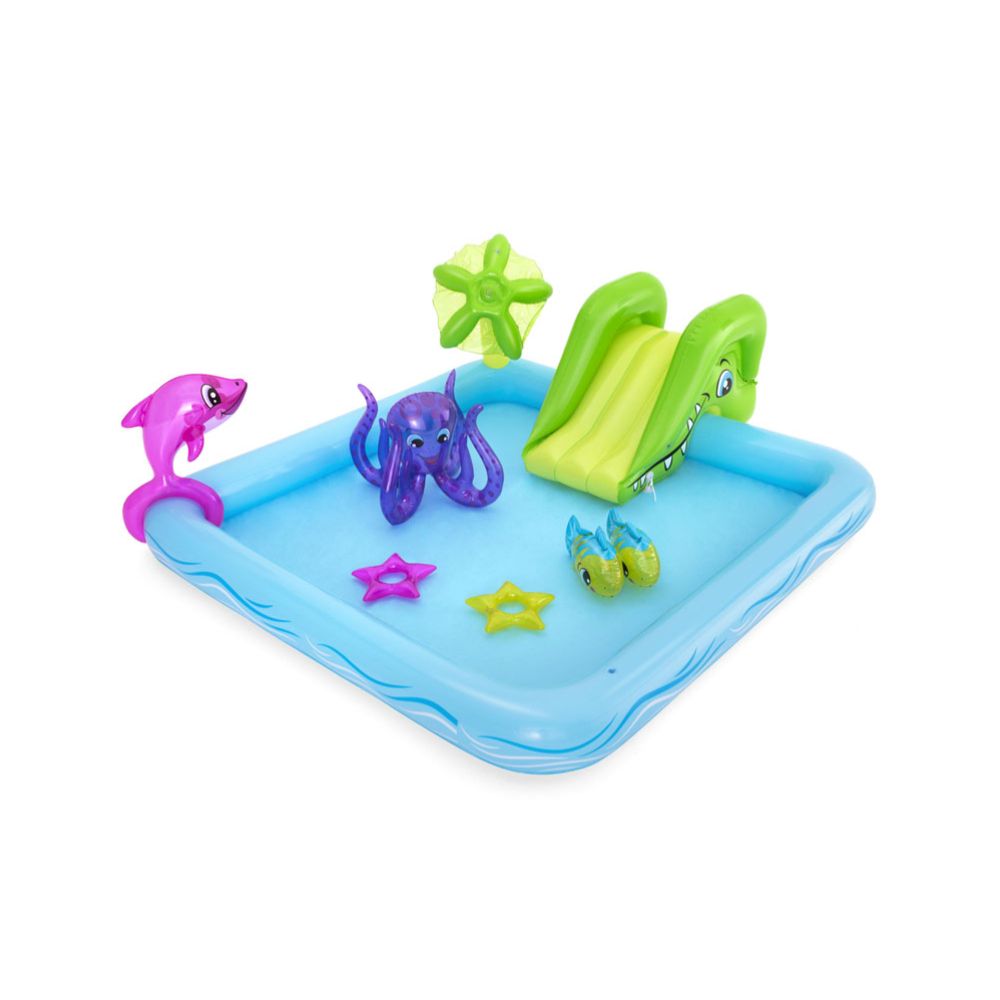 Bestway Fantastic Aquarium pool med rutschkana