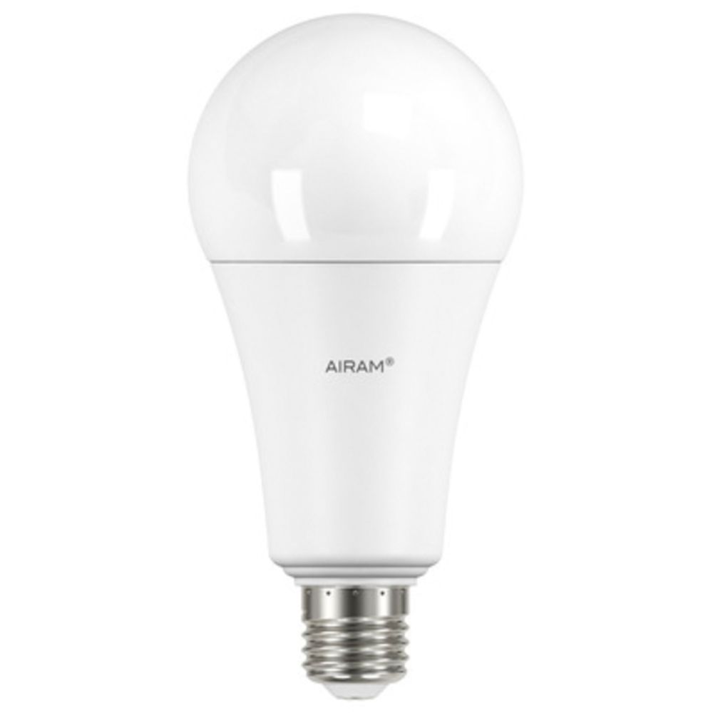 Airam LED-klotlampa superlux E27 19 W 4000K 2452 lm dimbar