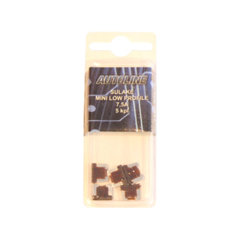 MINI-LowProfile kaitsmekomplekt 7,5 A 5 tk