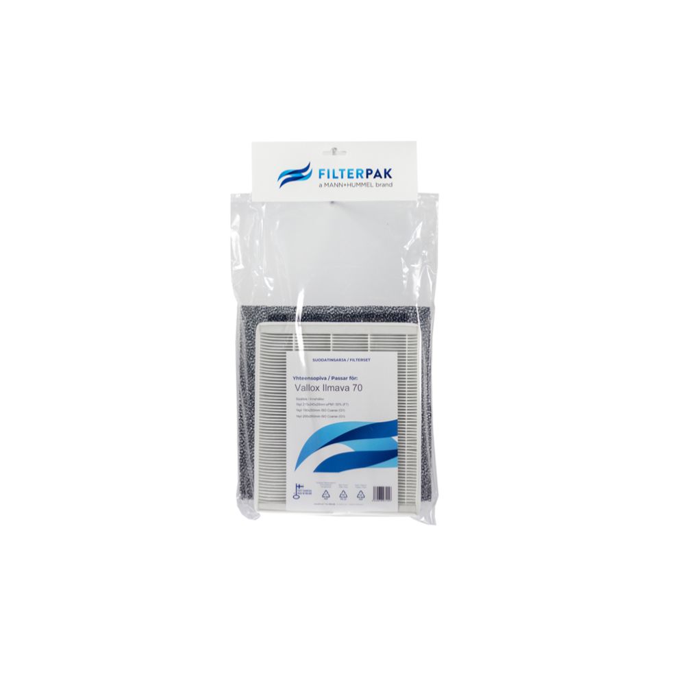 Filterpak Vallox Ilmava 70 suodatinpakkaus