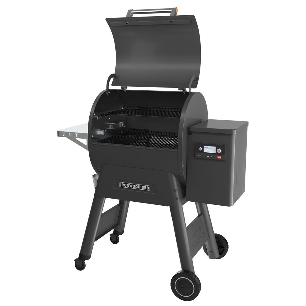 Traeger Ironwood 650 pelletsgrill svart
