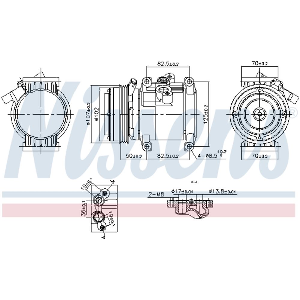 Ilmastointilaitteen kompressori 30-05193