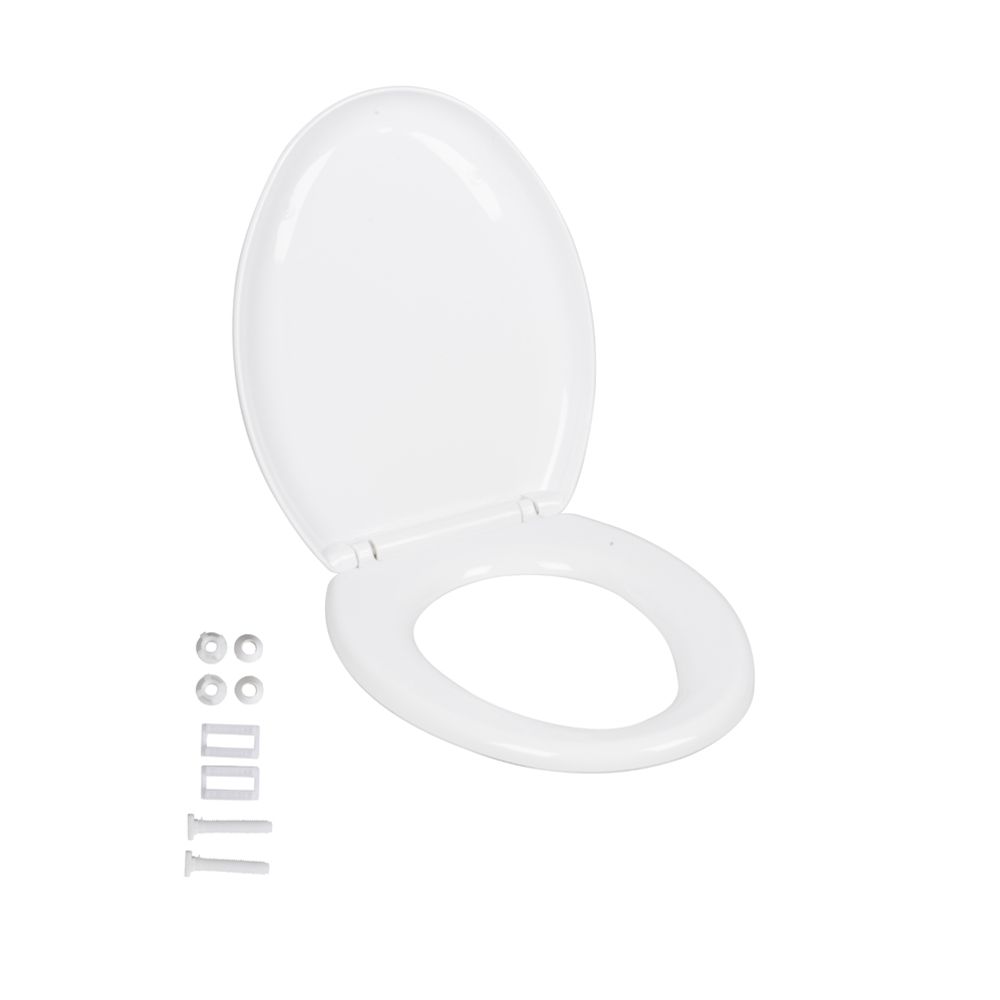 Bath & Shower toalettsits vit