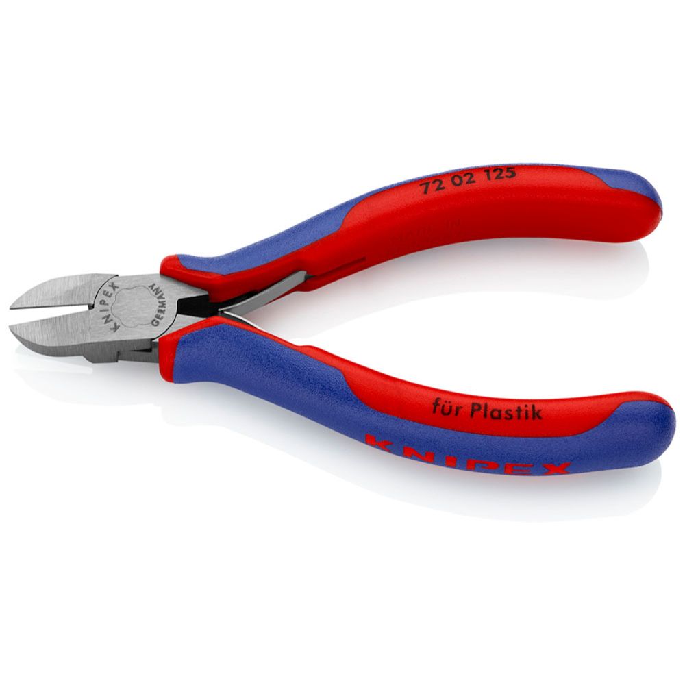 Knipex® 72 02 125 sidavbitare för mjuka material 125 mm