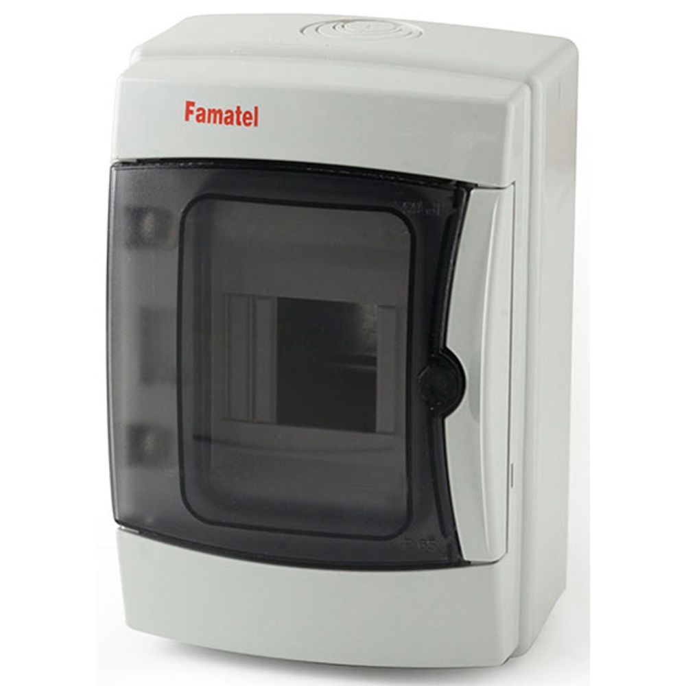 Famatel modulkapsling 4 moduler IP65 yta