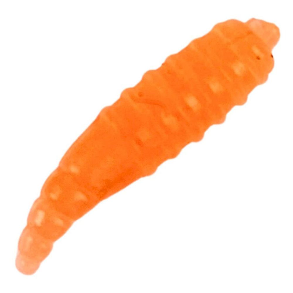 Jasu fluglarvsimitation fl. orange 1,5 cm 30 st.