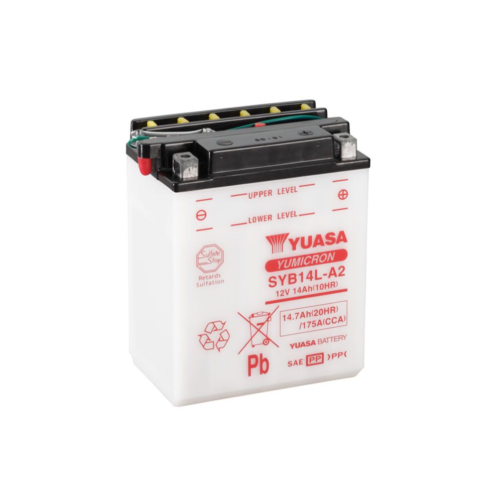 Yuasa MP-akku 12V 14Ah "SYB14L-A2"