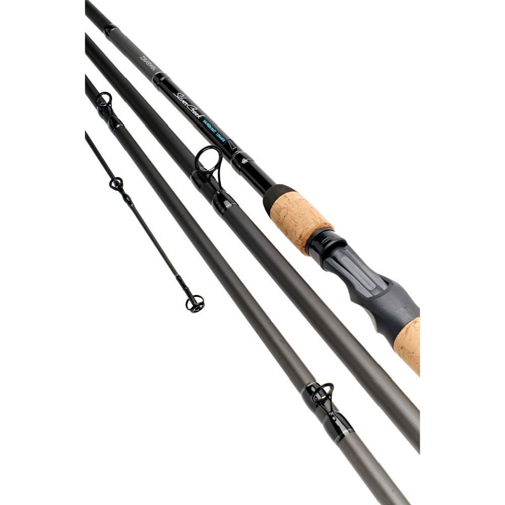 Daiwa Silvercreek Salmon 13' (395cm) 120 g hyrräkelavapa 4-os.