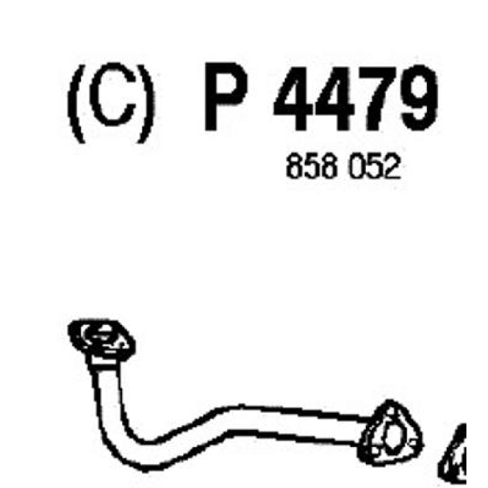 Avgasrör 14-4538