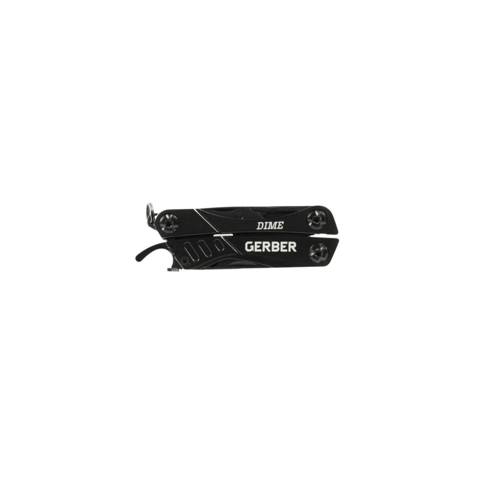 Gerber Dime mini multiverktyg med nyckelring svart