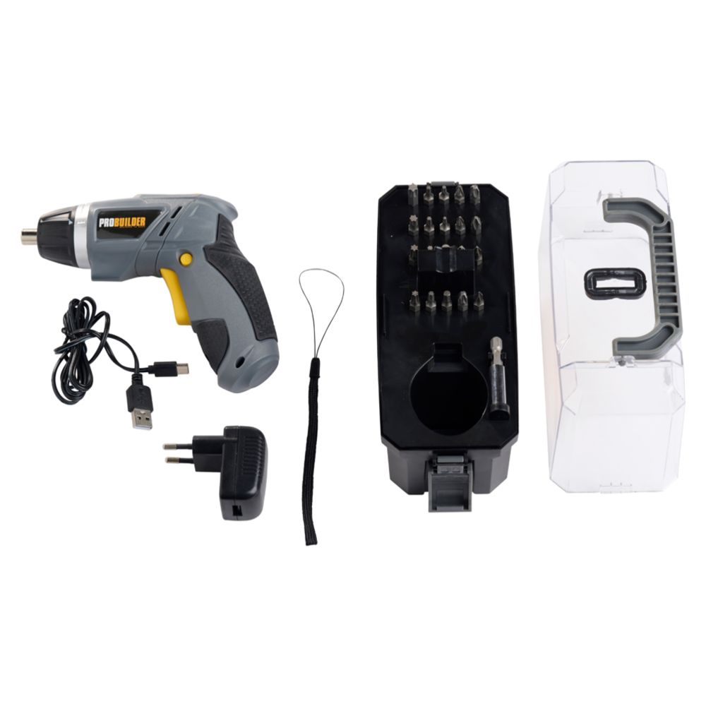 Probuilder batteridriven skruvdragare 3,6 V